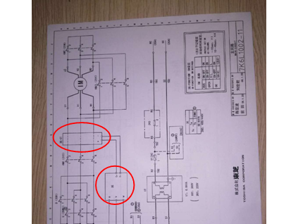 東芝自動扶梯控制柜內3E電氣部件的設置